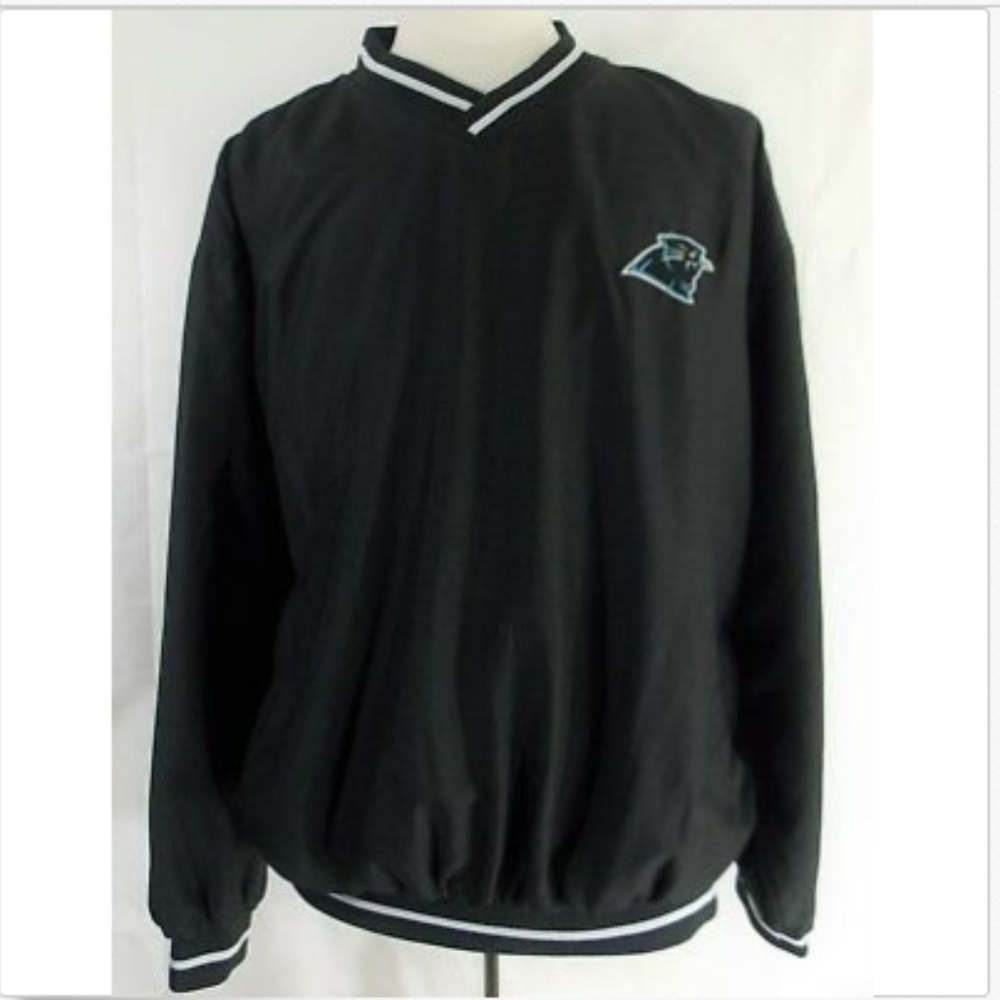 CAROLINA PANTHERS NFL BLACK Pullover Long Sleeve